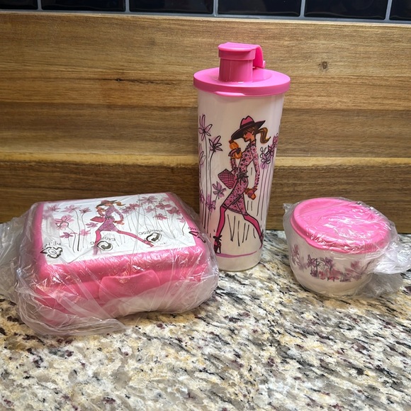 Tupperware Other - Tupperware Girl on the Go Lunch Set